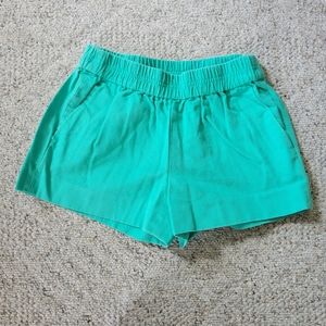 J. Crew Factory elastic waist shorts